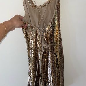 Good sequin mini dress